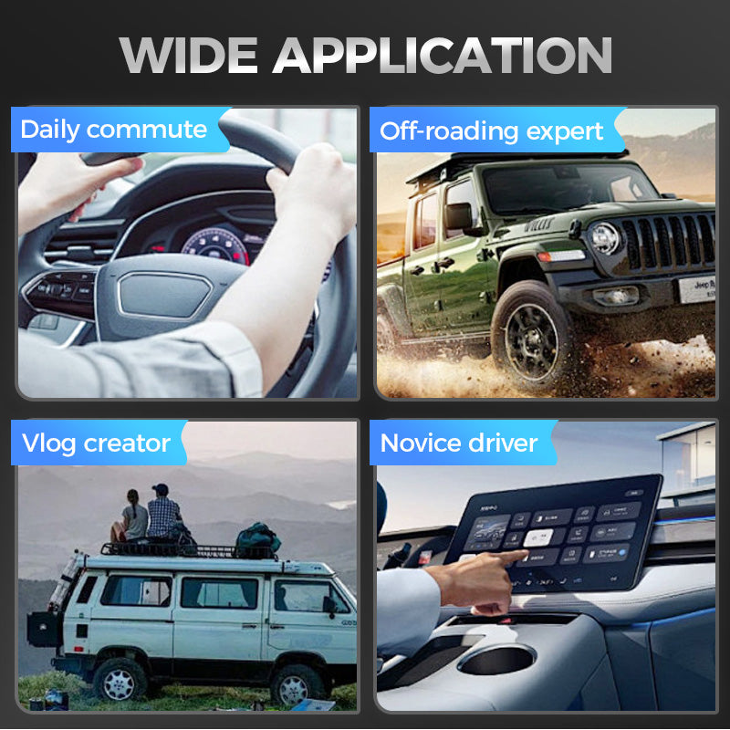 HD Front & Rear Lens Dash Cam