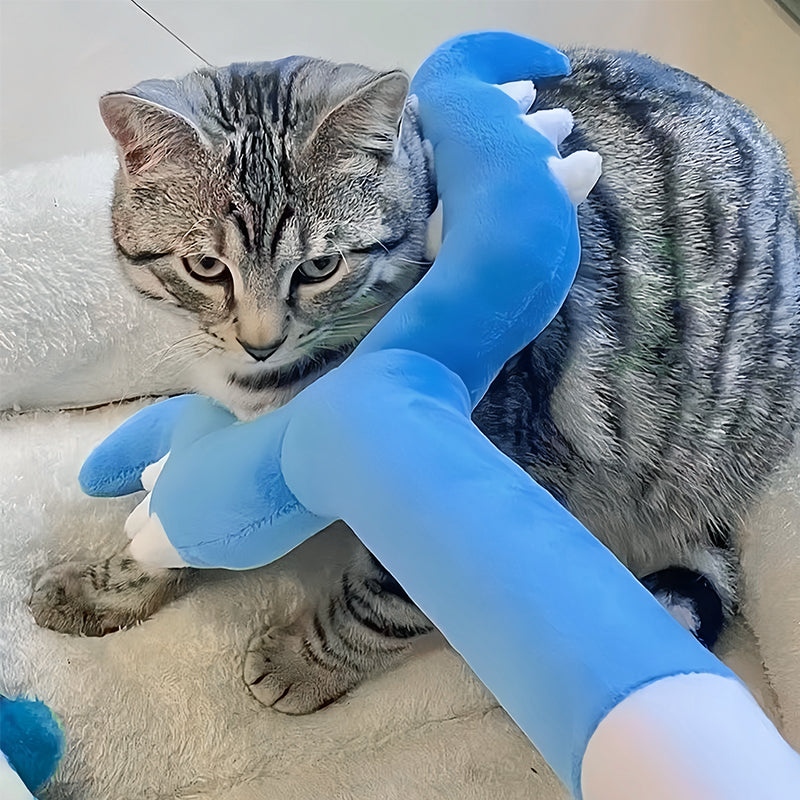 Creative Interactive Plush Cat Grabber Toy