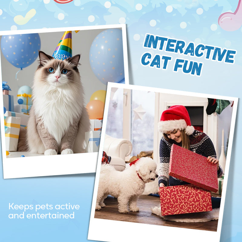 Creative Interactive Plush Cat Grabber Toy