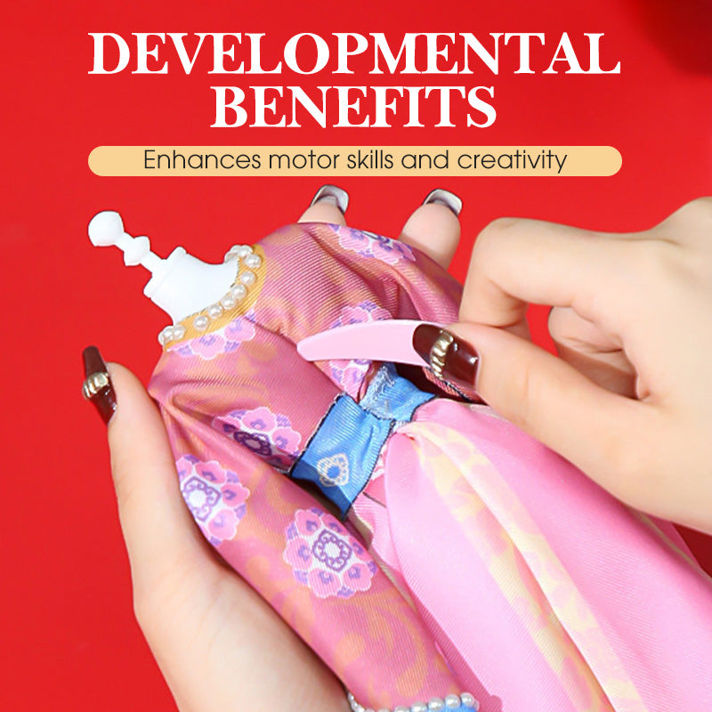 DIY Traditional Chinese Clothing Toy Kit for Kids