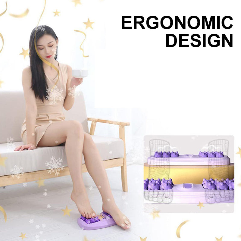 💥 Portable Double Foot Massage Roller 🦶😌