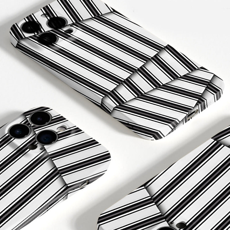Irregular Stripe Filigree iPhone Creative Case