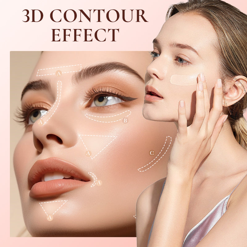 Long-Lasting Dual-Color Face Powder