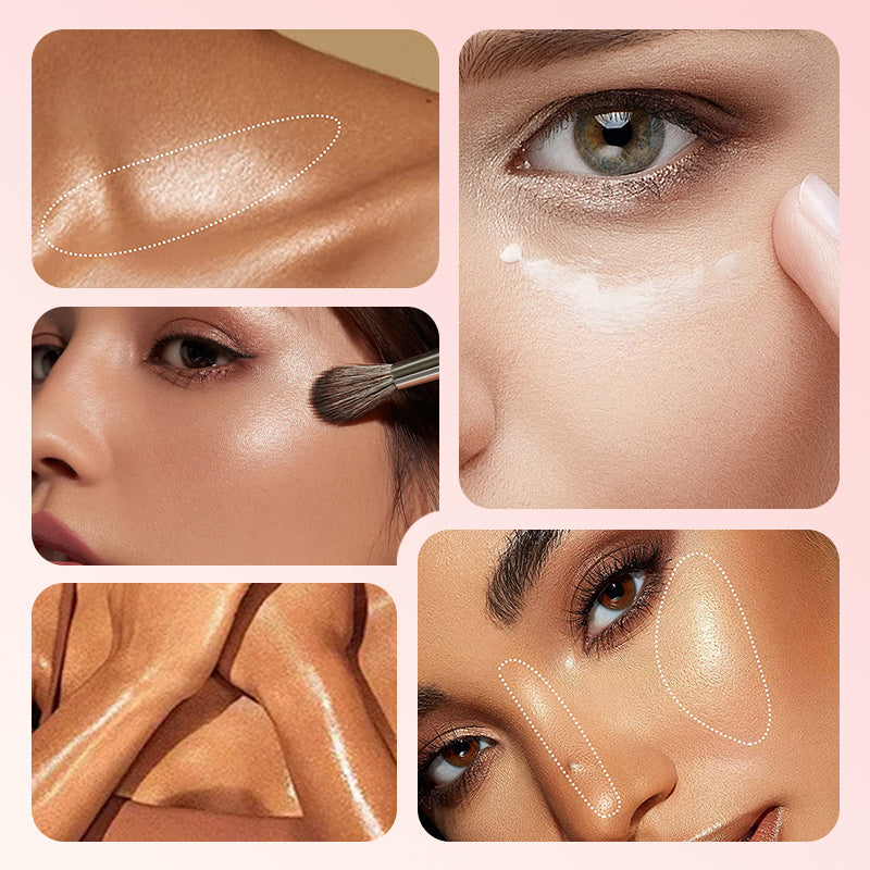 Long-Lasting Dual-Color Face Powder