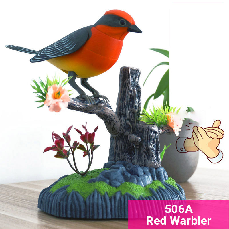 💗LAST DAY PROMOTION - 50%OFF💗Voice-Activated Chirping Bird Interactive Toy