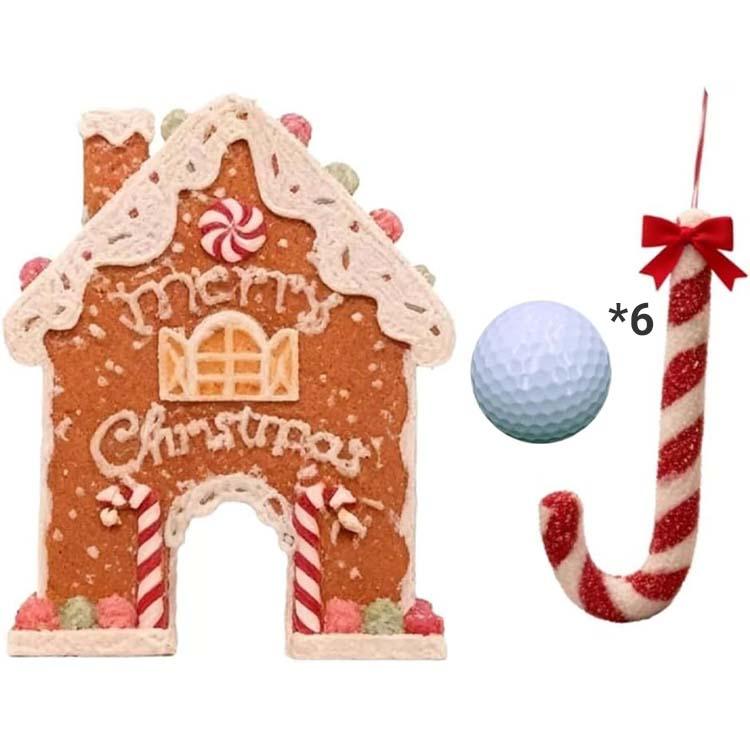 ✨🎁Big sale 49% OFF 🎅 Gingerbread Golf Game Set - Best Christmas Game
