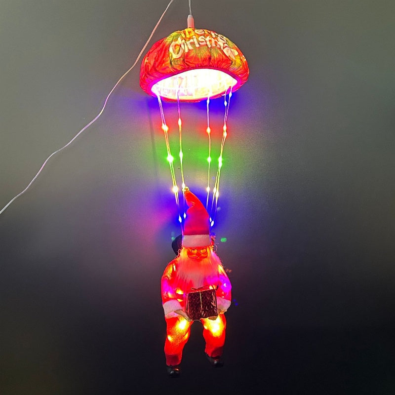 Christmas Santa Claus Parachute Light