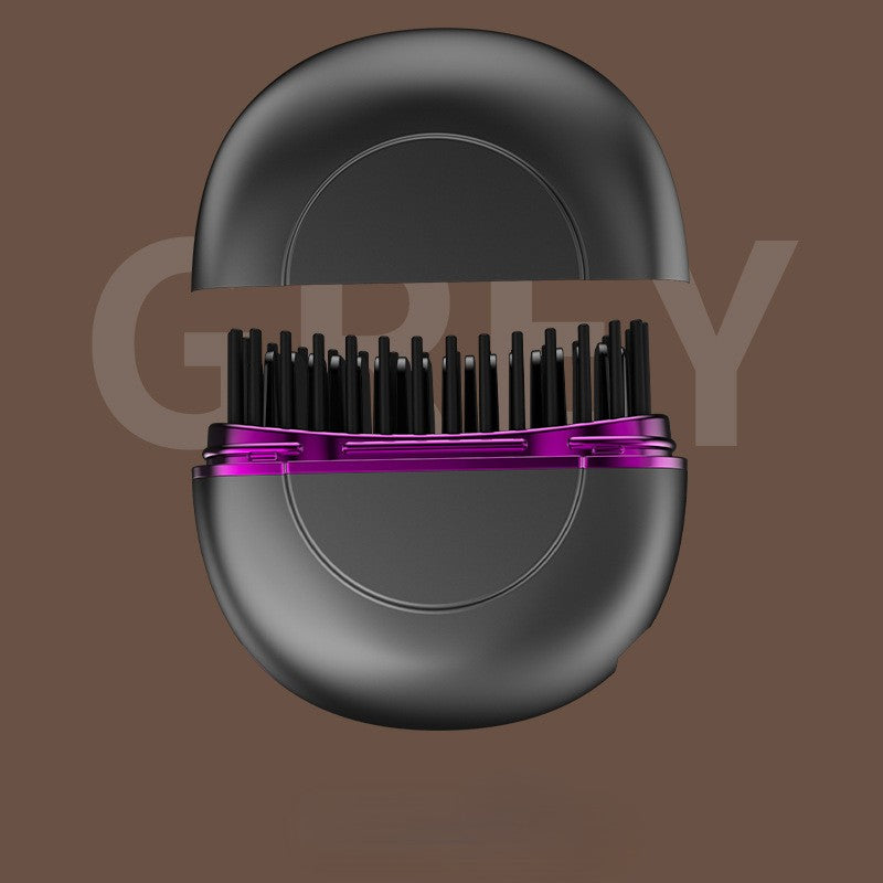 Mini Cordless Hair Straightener Comb