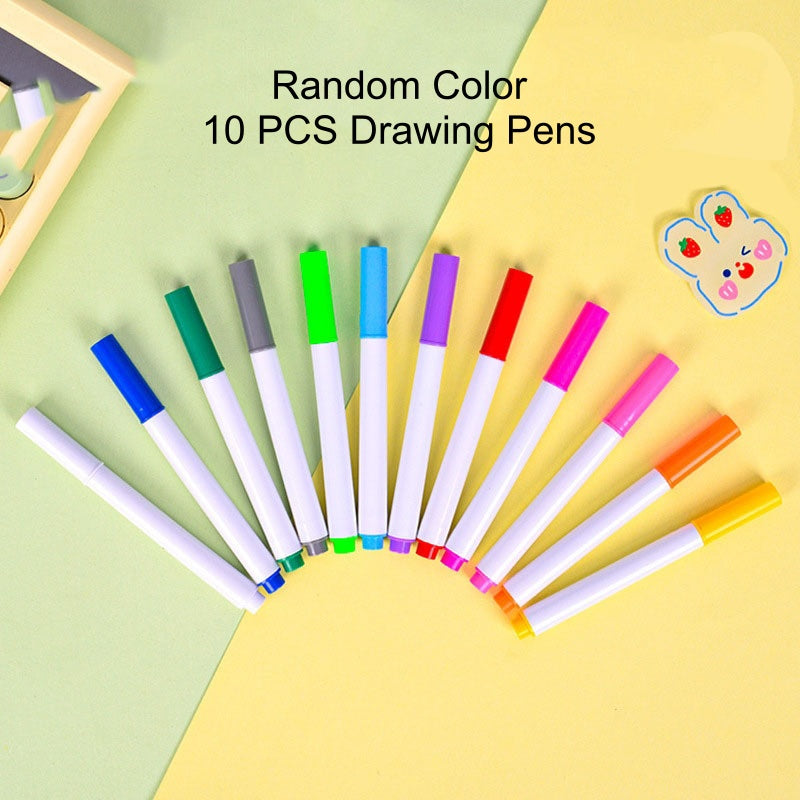 Erasable Light-Up Acrylic Drawing Board with Stand