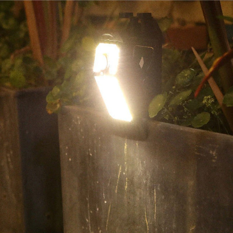 Installation-free Solar Clip-Lamp