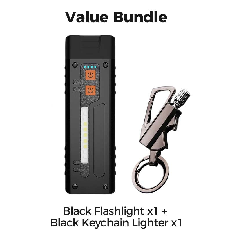 Rechargeable Magnetic EDC Flashlight