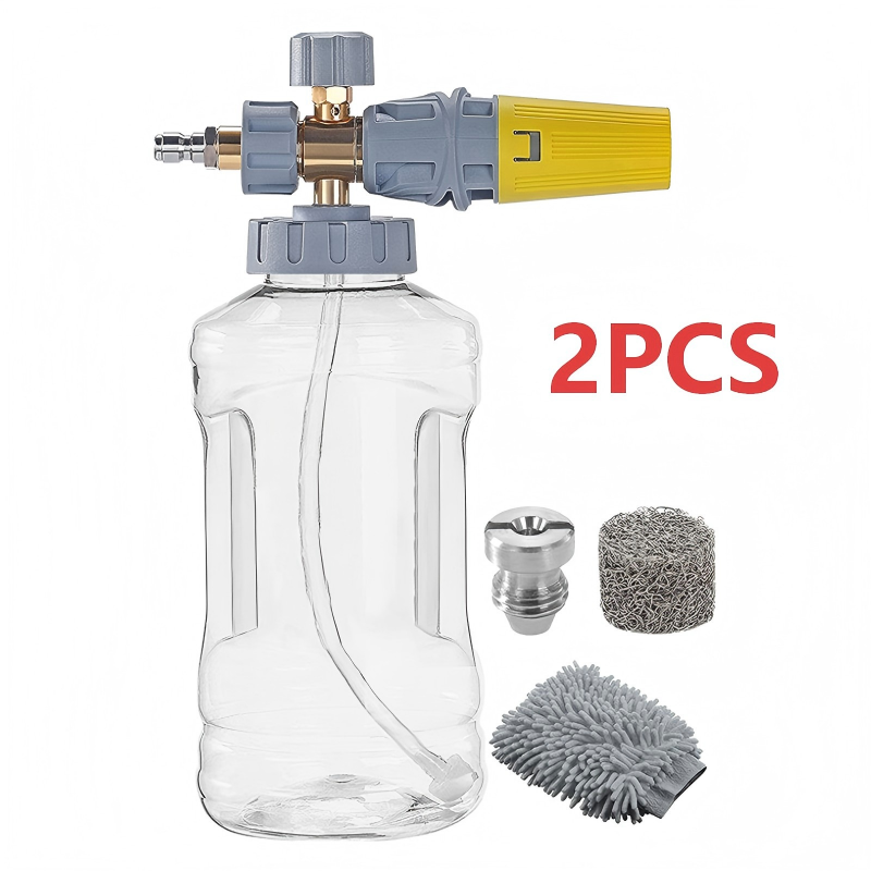 🧼 58% OFF NOW! 🚗 High-Pressure Foam Cannon – Thick Foam Coverage, Adjustable Spray & Fits All Standard Pressure Washers 💦