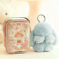 🐰BunnyLulu Handmade Bunny Keychain with Designed Tin Box,Cute Gift, Travel Accessory, Birthday Present for Girls & Women