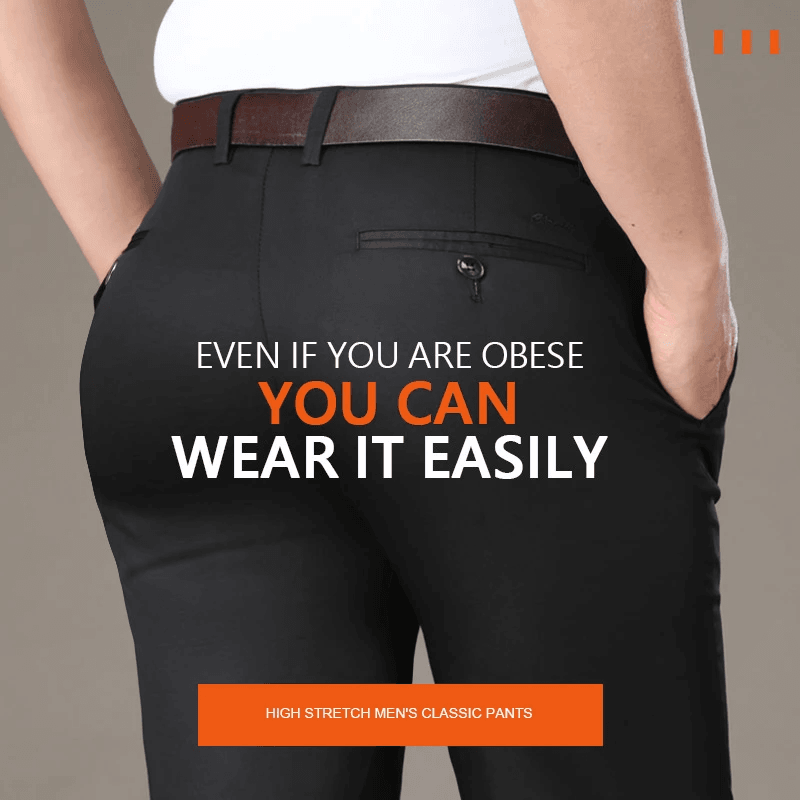 ⏳LAST DAY SALE: ONLY ￡17.99!!⚡🔥High Stretch Men's Classic Pants👖