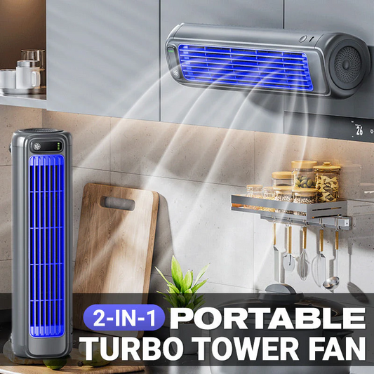 🌞 Summer Hot Sale 50% OFF 🌈🌊 Wireless Charging Air Conditioner❄️