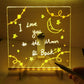 🎅Christmas hot Products 🎨LED Note Board🎁Buy 1 Get 7 Colour Pens For Free