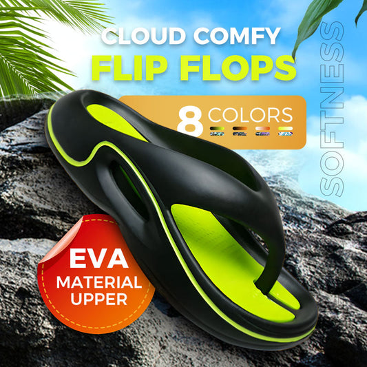 🔥🖤 HOT Sale:60% OFF🔥Comfortable Summer Flip Flops with Thick Soles