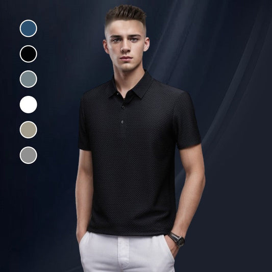 Men's Quick Dry Breathable Silk Shirt