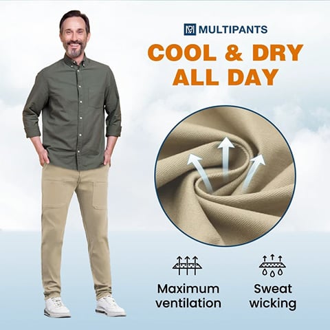 🔥LIMITED DAYS PROMOTION - 50% OFF👖MultiPants – High Stretch Multi-pocket Durable Cargo Pants