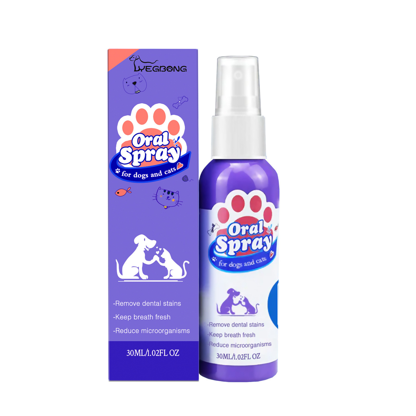 No-Brush Pet Dental Care Spray