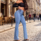 🎁2026 New Arrivals 60% OFF👖Stretch Flare Jeans With A High Waist