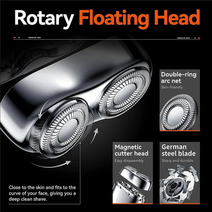 💥LIMITED HOT SALE 49% OFF!!💥2025 New Mini Double Head Electric Shave