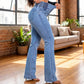🎁2026 New Arrivals 60% OFF👖Stretch Flare Jeans With A High Waist
