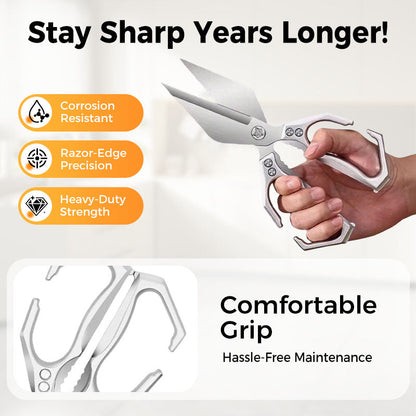 🔥Limited sale 50% off🔥Multifunctional Heavy-Duty Kitchen Shears
