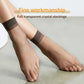 🔥2025 HOT SALE🔥💞Non-slip And Invisible Crystal Silk Socks（The more you buy, the higher the discount）