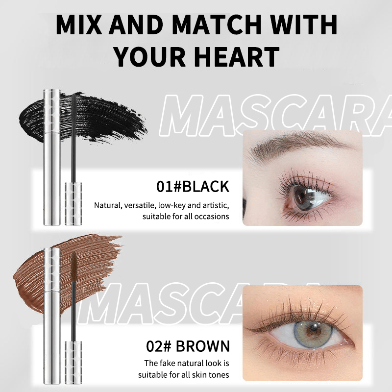 🎁 Buy 1 Get 1 Free💖Tubing Mascara Black & Brown Duo For Lash Makeup