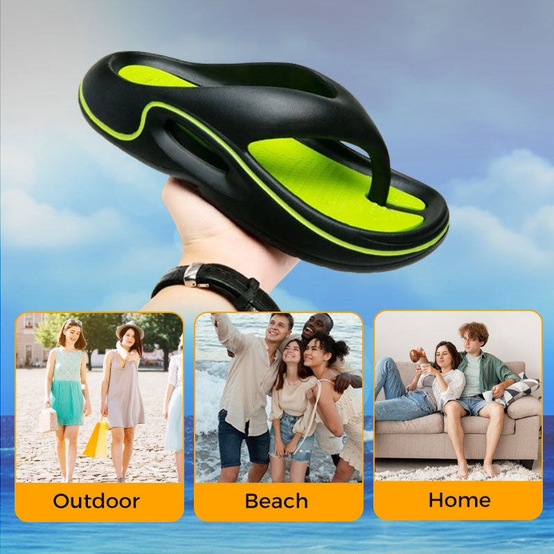 🔥🖤 HOT Sale:60% OFF🔥Comfortable Summer Flip Flops with Thick Soles