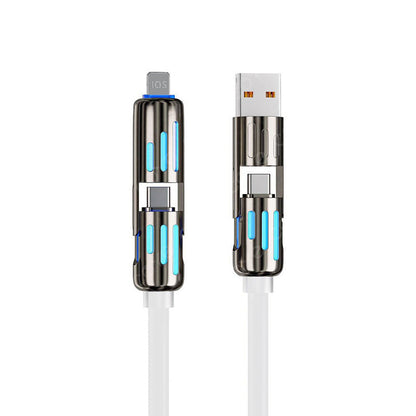 ⚡4-in-1 USB Charging Cable fast charging MAX 240W (With Box)⚡