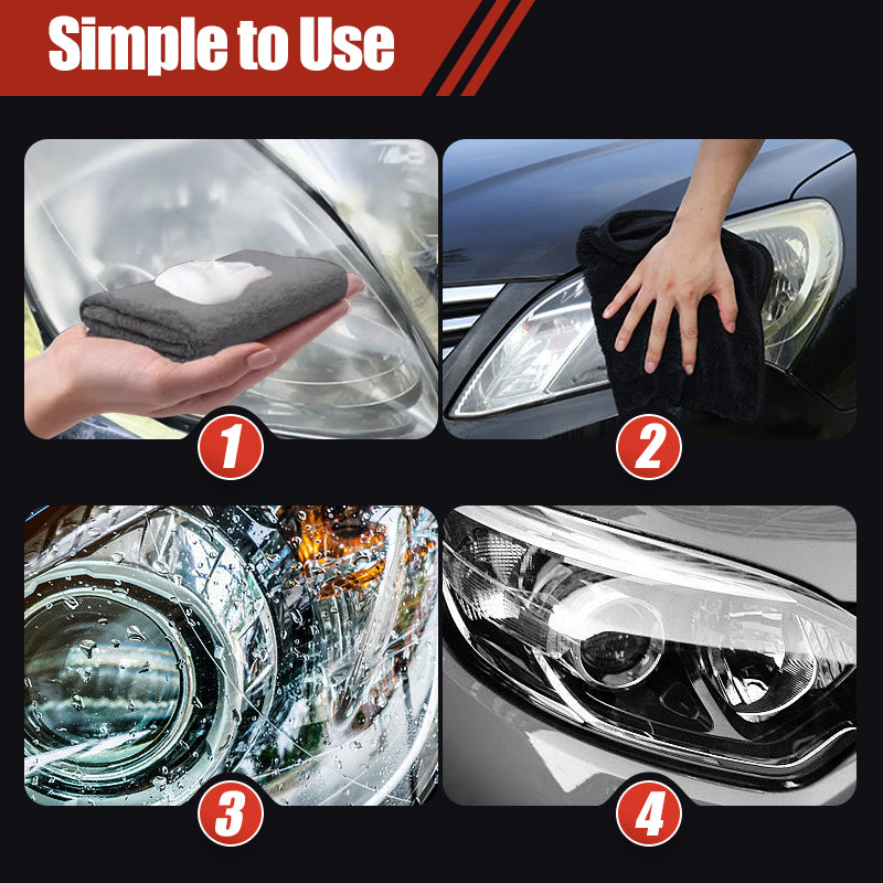🔥 HOT SALE! 🚗 Car Headlight Restorer – Restore Clarity & Shine! 💡✨