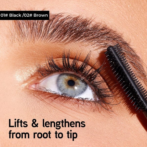 🎁 Buy 1 Get 1 Free💖Tubing Mascara Black & Brown Duo For Lash Makeup