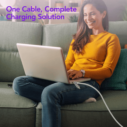 ⚡4-in-1 USB Charging Cable fast charging MAX 240W (With Box)⚡