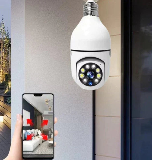 Wireless WiFi Light Bulb Camera