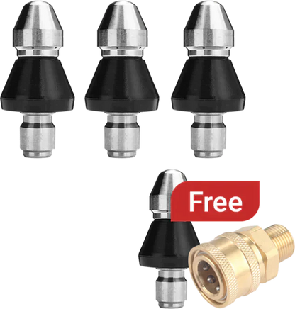 🔥Sewer cleaning tools High-pressure nozzle