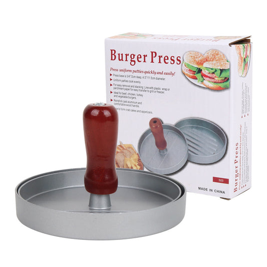 GOURMET BURGER PRESS MOULDER IN ALUMINIUM