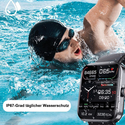 Smartwatch with multiple health monitoring