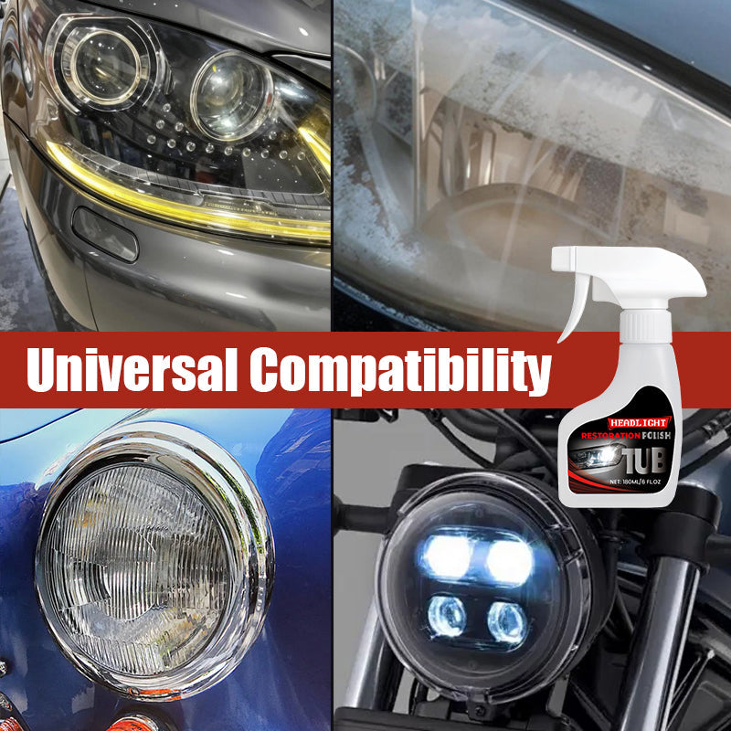 🔥 HOT SALE! 🚗 Car Headlight Restorer – Restore Clarity & Shine! 💡✨
