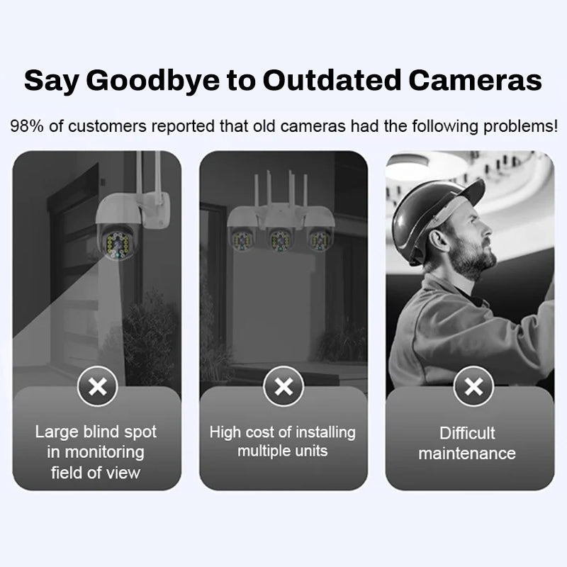 ✨ Wireless Night Vision Camera – Smart Security 24/7!