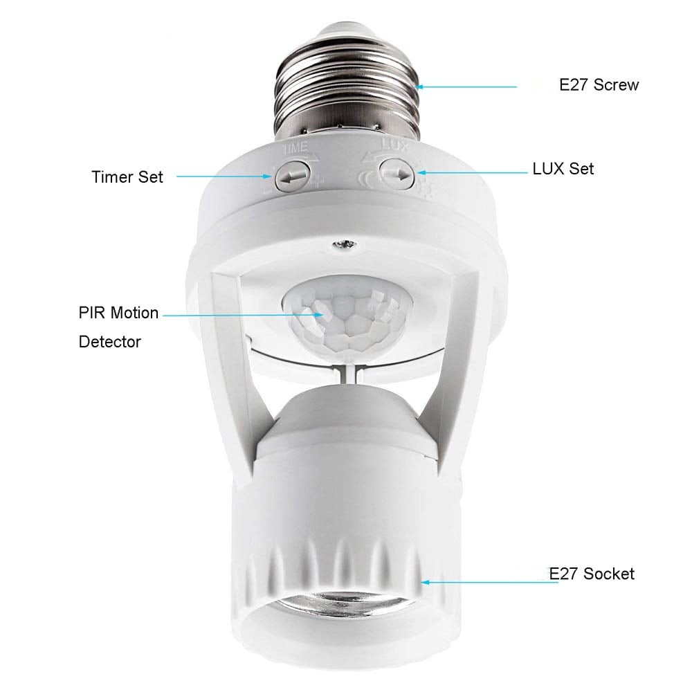 💡Motion Sensor Light Socket