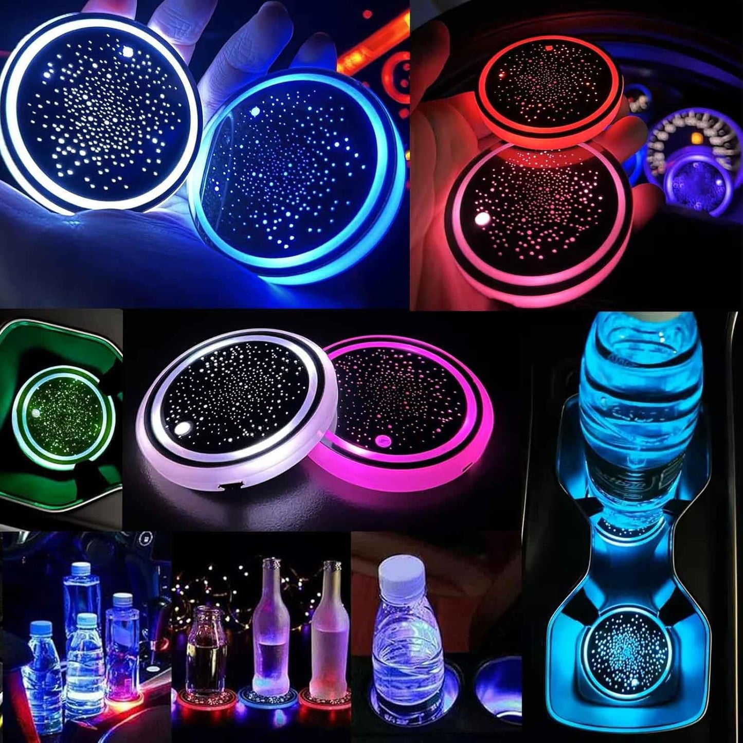 🔥Limited Time Buy 1 Get 1 Free✨LED Car Cup Holder Lights