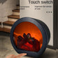 Flameless LED Fireplace Decorative Lantern Lamp