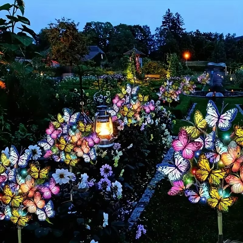 🔥2026 New Arrivals: 50% Off for a Limited Time!🔥🦋Hot Sale Offers-Solar Outdoor Butterfly Lights💐