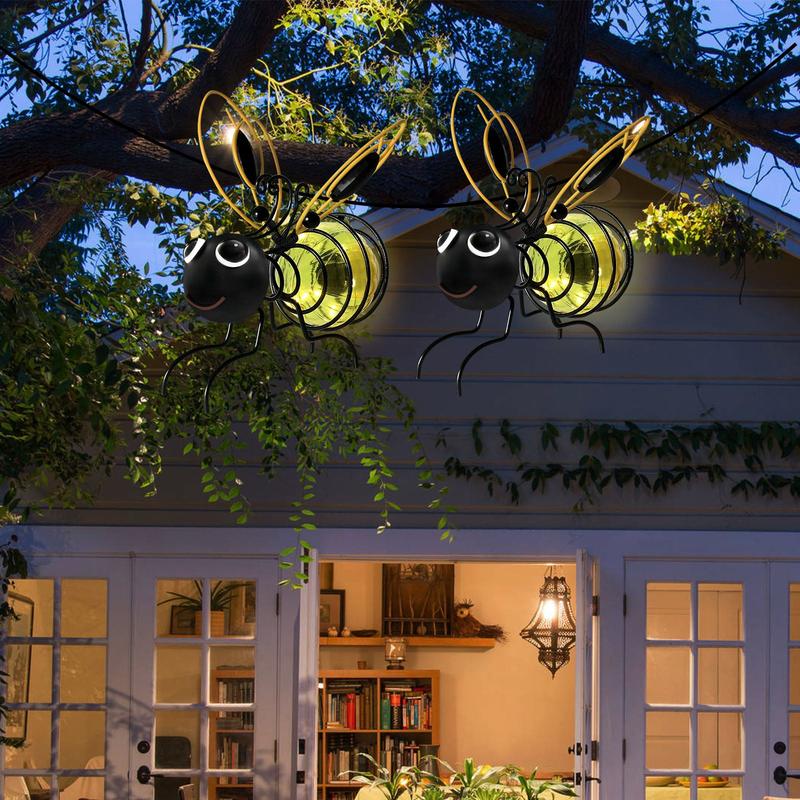 🐝 50% OFF NOW! ☀️ Outdoor Hanging Solar Bee Light – Charming garden decor, auto-on at dusk – Perfect gift for plant lovers, moms or anyone who smiles ❤️🌿✨