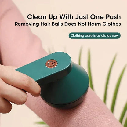 Rechargeable Fabric Shaver with 2 Replaceable Stainless Steel 6-Leaf Blades(1 Free Extra Included) | Lint Remover with 3-Speed Settings  - Efficient Sweater and Lint Shaver for Clothes, Removing Fuzz, Lint Balls, Pills, and Hairballs.Christmas Gift.