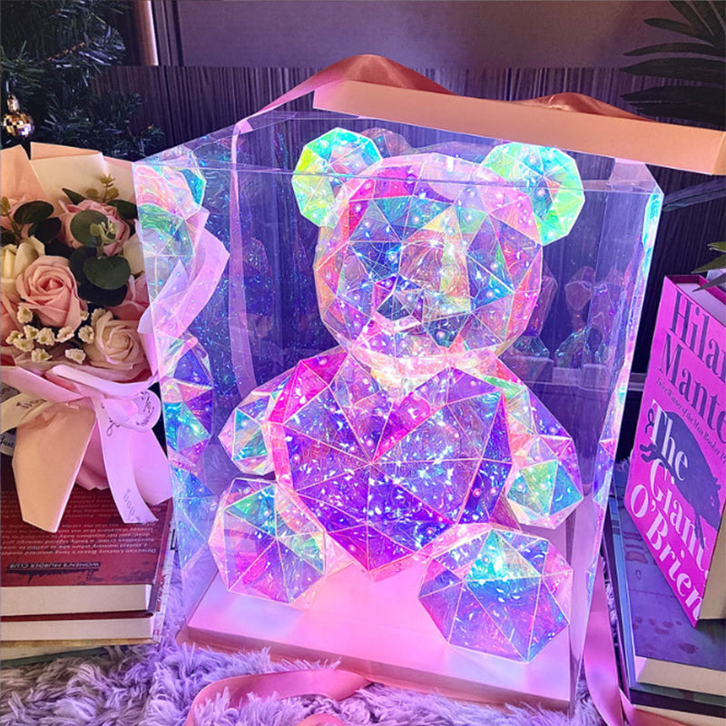 💕Anniversary Special - 50% OFF🎁 Colorful Glowing Bear