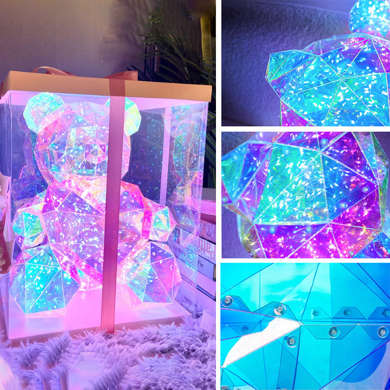 💕Anniversary Special - 50% OFF🎁 Colorful Glowing Bear
