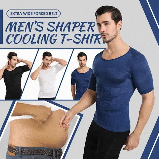 🔥Clearance Sale🎉Men's Shaper Cooling T-shirt